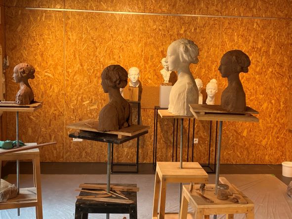 cours de sculpture pour niveaux avancée 